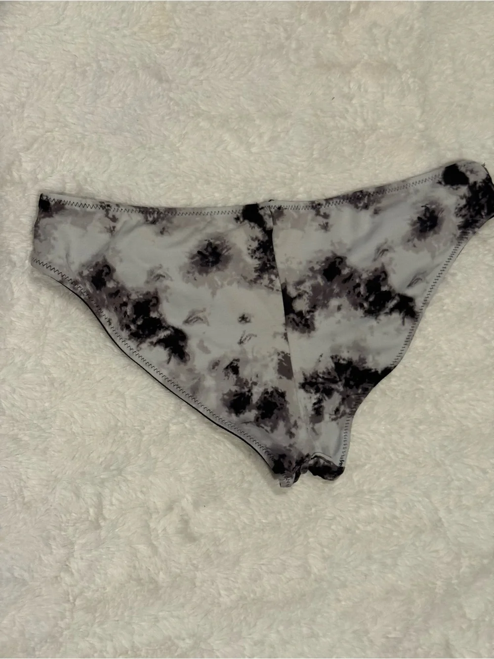 VS pink black reversible cheeky bikini bottom xs